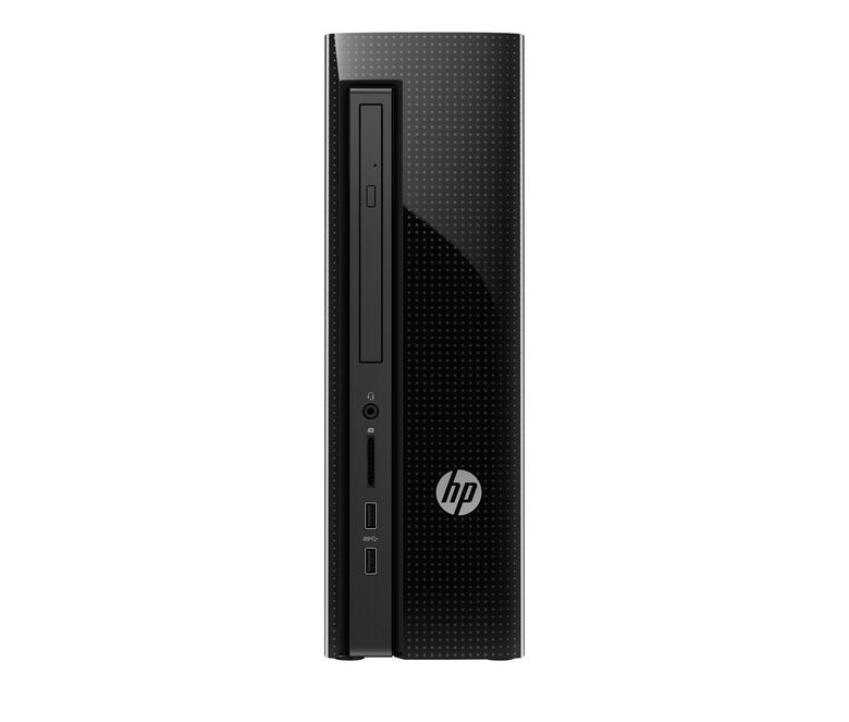 HP Slimline 450-a100nl DDR3L-SDRAM A6-6310 SFF AMD A6 4 GB 500 GB HDD Windows 10 Home PC Nero