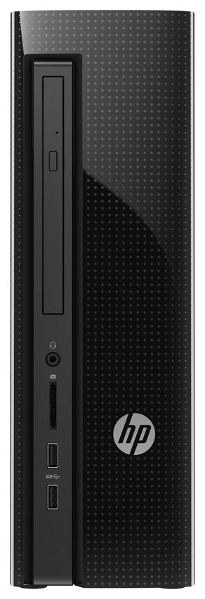 HP Slimline 450-a100nl DDR3L-SDRAM A6-6310 SFF AMD A6 4 GB 500 GB HDD Windows 10 Home PC Nero