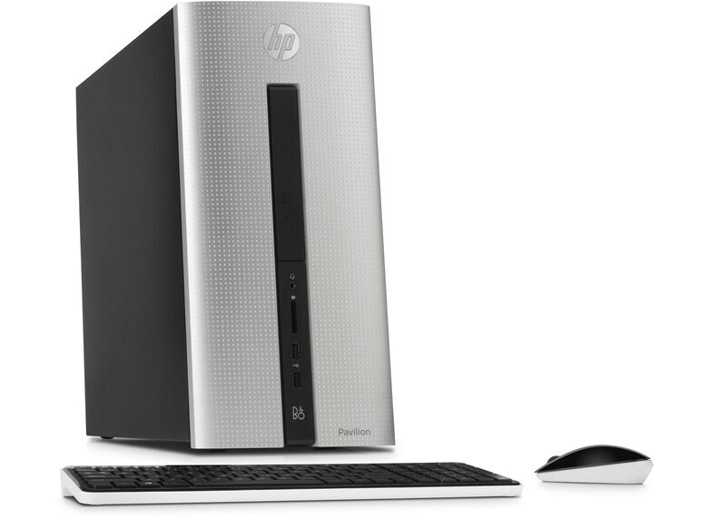 HP Pavilion 550-106nl DDR3-SDRAM A10-8750 Desktop AMD A10 8 GB 1000 GB HDD Windows 10 Home PC Nero, Argento