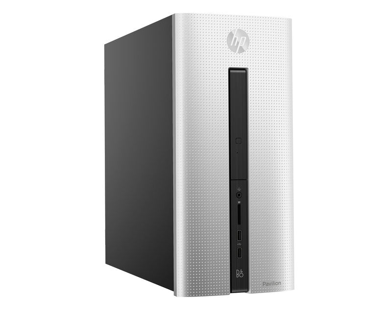 HP Pavilion 550-106nl DDR3-SDRAM A10-8750 Desktop AMD A10 8 GB 1000 GB HDD Windows 10 Home PC Nero, Argento