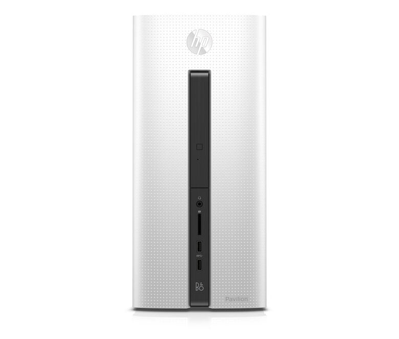HP Pavilion 550-106nl DDR3-SDRAM A10-8750 Desktop AMD A10 8 GB 1000 GB HDD Windows 10 Home PC Nero, Argento