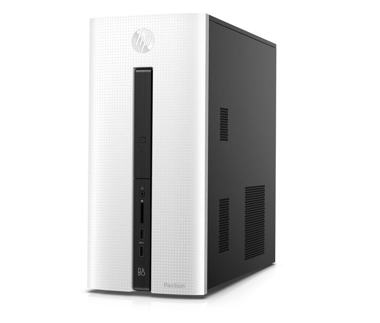 HP Pavilion 550-106nl DDR3-SDRAM A10-8750 Desktop AMD A10 8 GB 1000 GB HDD Windows 10 Home PC Nero, Argento