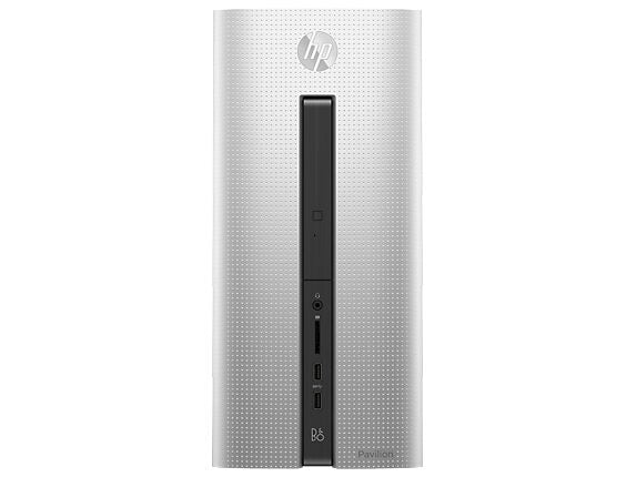 HP Pavilion 550-106nl DDR3-SDRAM A10-8750 Desktop AMD A10 8 GB 1000 GB HDD Windows 10 Home PC Nero, Argento
