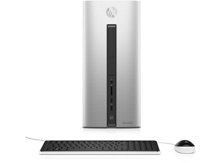 HP Pavilion 550-106nl DDR3-SDRAM A10-8750 Desktop AMD A10 8 GB 1000 GB HDD Windows 10 Home PC Nero, Argento