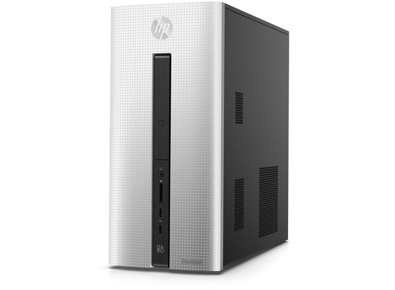 HP Pavilion 550-106nl DDR3-SDRAM A10-8750 Desktop AMD A10 8 GB 1000 GB HDD Windows 10 Home PC Nero, Argento