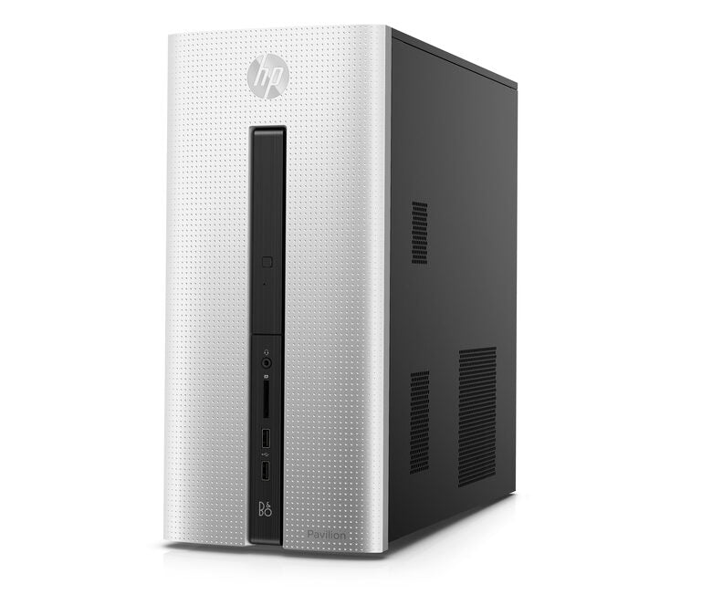 HP Pavilion 550-106nl DDR3-SDRAM A10-8750 Desktop AMD A10 8 GB 1000 GB HDD Windows 10 Home PC Nero, Argento