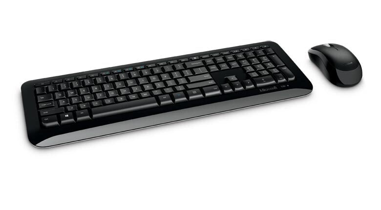 Microsoft Wireless Desktop 850 tastiera Mouse incluso Casa RF Wireless Nero