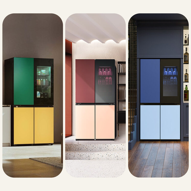 LG InstaView MoodUP GMV960NNME Frigo multidoor , Classe E, 617L , Colore personalizzabile