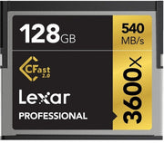 Lexar CFast 2.0, 128GB memoria flash CompactFlash
