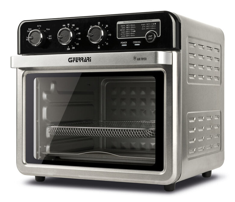 G3 Ferrari Friggisano G10221 Friggitrice ad Aria Multifunzione: Air Fryer, Forno, Forno Ventilato, Grill - 32 L