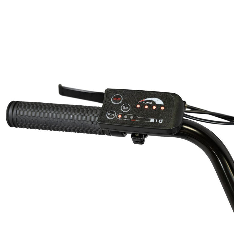 EMG Sea-TY 26CST01 Bicicletta Elettrica E-bike 26'' Batteria 36V 12.8ah 250W max 110kg Nero