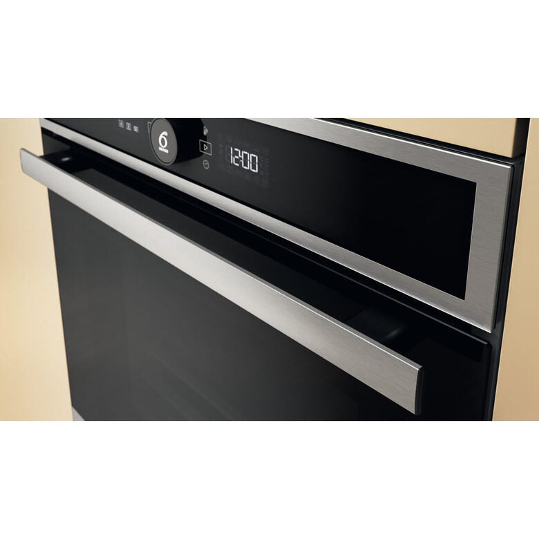 Whirlpool WOI4IS8PM0SXA Forno multifunzione Inox 17 funzioni Pizza310° Cook4 Steam+ classe A+ 73Lt, Pirolisi + Idrolisi