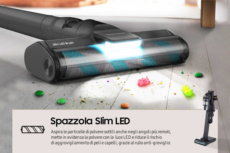 Samsung Aspirapolvere senza filo Jet™ 95 multi extra 210W VS20C955CTK