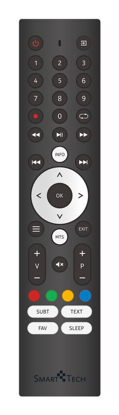 Smart-Tech 24HN01V3CA TV 61 cm (24") HD Nero 200 cd/m²