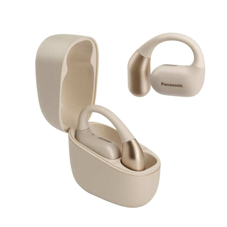 Panasonic RB-F10DE Auricolare Wireless A orecchio aperto Musica e Chiamate Bluetooth Beige
