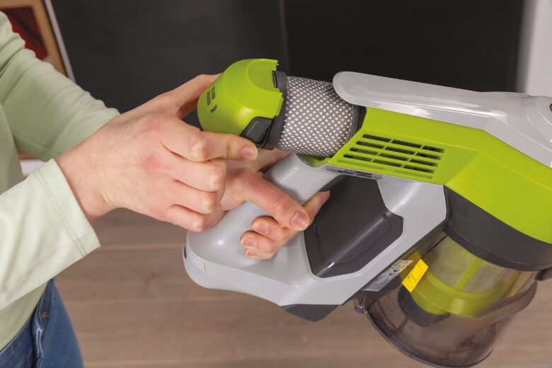 Hoover HF1 HF110H 011 Senza sacchetto 0,9 L 170 W Grigio, Lime