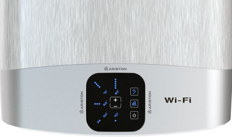 Ariston VLS WIFI 100 EU Orizzontale/Verticale Boiler Sistema per caldaia singola Argento