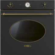 Smeg SF68C1AO Forno ventilato Incasso 60cm Classe A Colore Nero