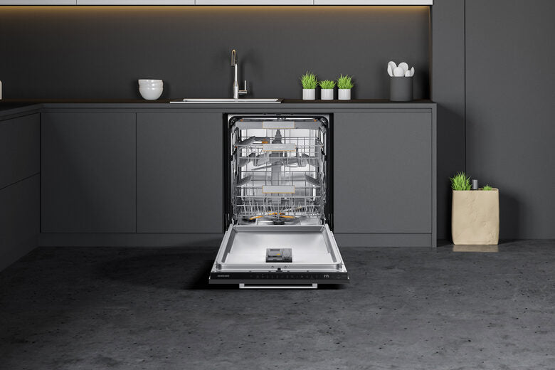 Samsung DW60CG880B00 Lavastoviglie a Incasso Scomparsa Totale Serie 8700 14 coperti A Terzo cesto per posate