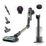 Shark IP3251EUT scopa elettrica Aspirapolvere a bastone 2 in 1 Batteria Secco Ciclonico Senza sacchetto 0,7 L 380 W Oro, Grigio, Viola