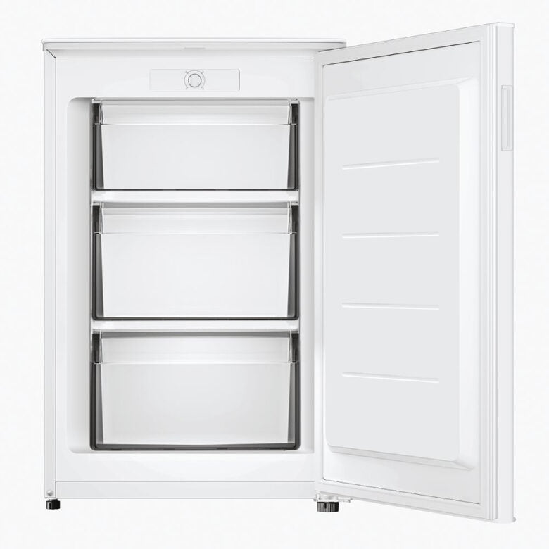 Candy CUQS 58EW Congelatore Verticale a Libera Installazione 85 L E Bianco