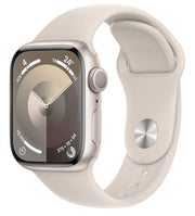 Apple Watch Series 9 GPS Cassa 41mm in Alluminio Galassia con Cinturino Sport Galassia - M/L