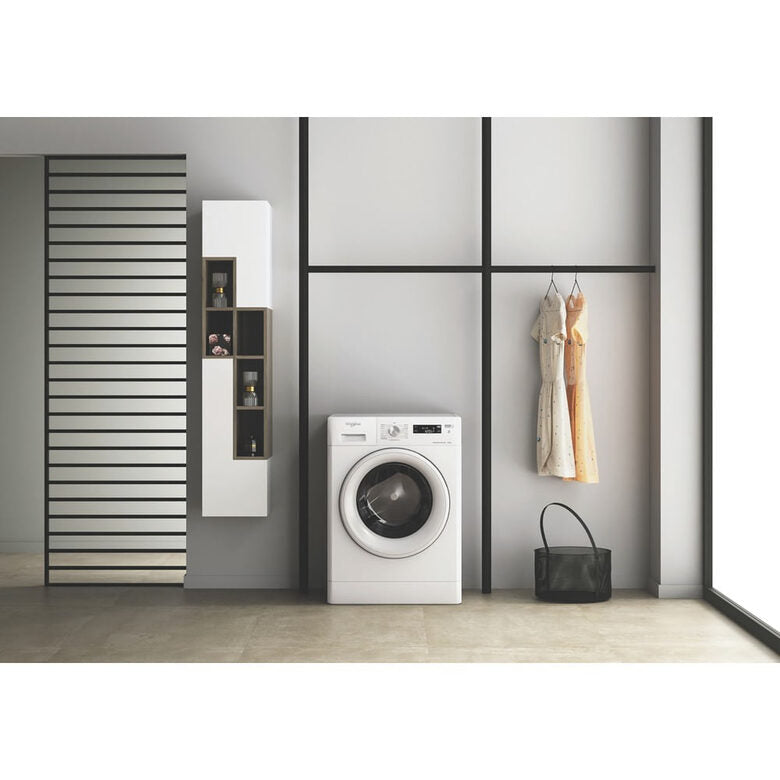 Whirlpool  FFS P87 IT Lavatrice A Libera Installazione 8 Kg, 1200 Giri, Classe A-10%, Bianco, Inverter Display Vapore Refresh