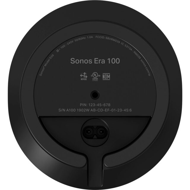 Sonos Era 100 Altoparlante portatile stereo Nero