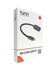 TUNIT TTCTA00 cavo USB USB 3.2 Gen 1 (3.1 Gen 1) USB C Grigio