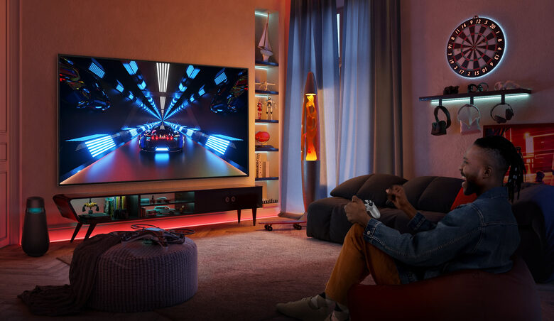 LG QNED 43'' Serie QNED75 43QNED756RA, TV 4K, 3 HDMI, SMART TV