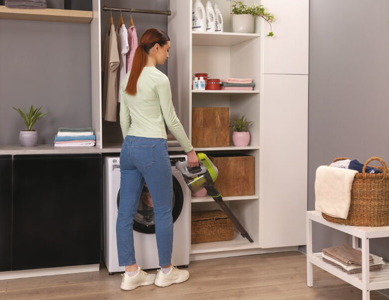 Hoover HF1 HF110H 011 Senza sacchetto 0,9 L 170 W Grigio, Lime