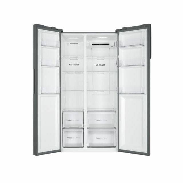Haier SBS 90 Serie 3 HSR3918ENPG Frigorifero Side By Side Libera Installazione 528 L E Argento