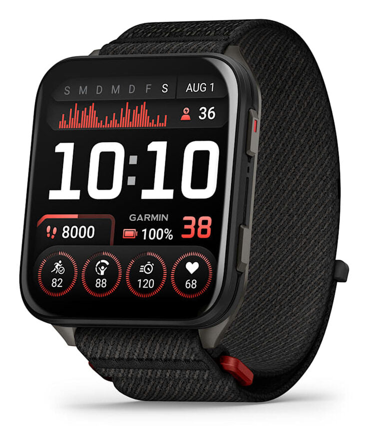 Garmin Venu X1 5,08 cm (2") AMOLED Digitale 448 x 486 Pixel Touch screen Nero Wi-Fi GPS (satellitare)