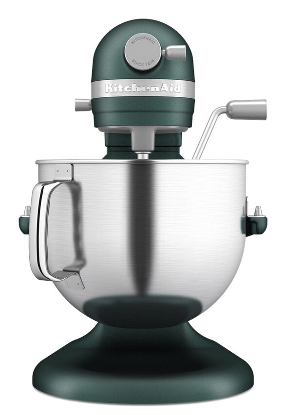 KitchenAid 5KSM70SHXEPP Sbattitore con base 375 W Verde, Grigio, Acciaio inox