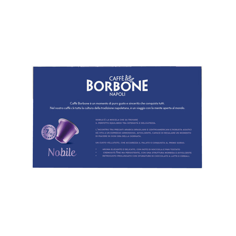 Caffé Borbone - Compatibile Nespresso Alluminio Nobile 30 Capsule