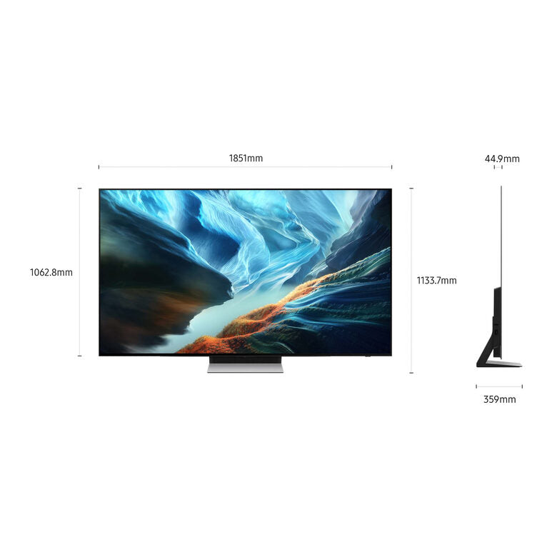 Samsung OLED AI TV 83" QE83S90HAEXZT 4K, Processore NQ4 AI Gen3, 4K AI Upscaling Pro, Glare Free, OLED HDR+, Motion Xcelerator 165Hz, Dolby Atmos & OTS Lite, Laser Slim Design, Vision AI Sma