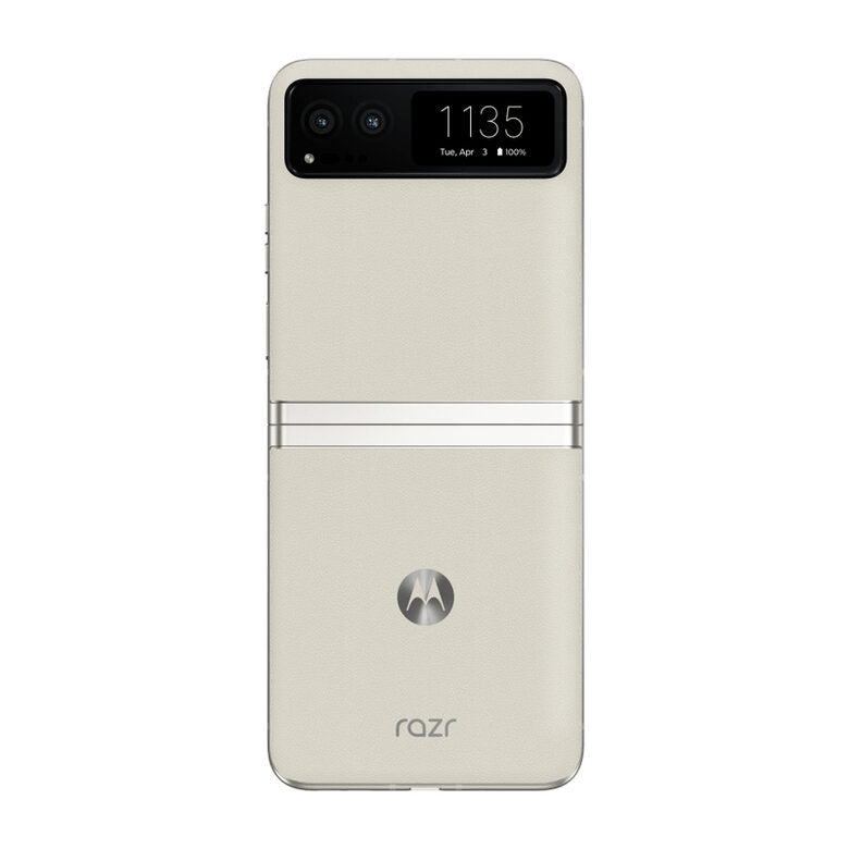 Motorola RAZR 40 17,5 cm (6.9") Doppia SIM Android 13 5G USB tipo-C 8 GB 256 GB 4200 mAh Crema