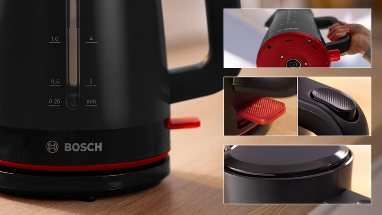 Bosch TAT3M124 Tostapane compatto MyMoment Rosso