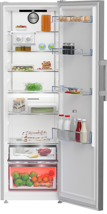 Beko B7RMLNE445ZXP frigorifero Libera installazione 365 L D Acciaio inossidabile