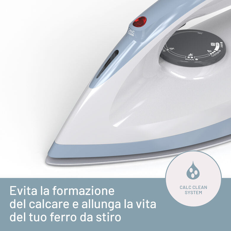 Imetec Sistema Stirante Rapidvapor, Piastra Fluid Ceramic, Rapido Riscaldamento, Leggero, 2400 W, Colpo Vapore 240 g