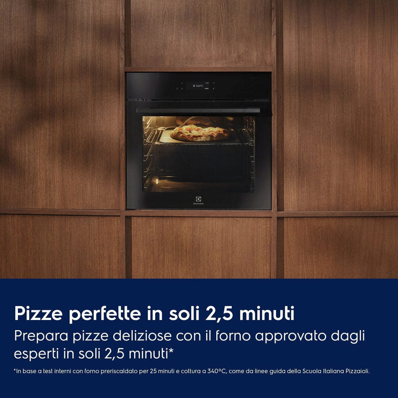Electrolux Forno Incasso Pirolitico - Pizza Expert Classe A++ 60 Cm EOX8P08WH