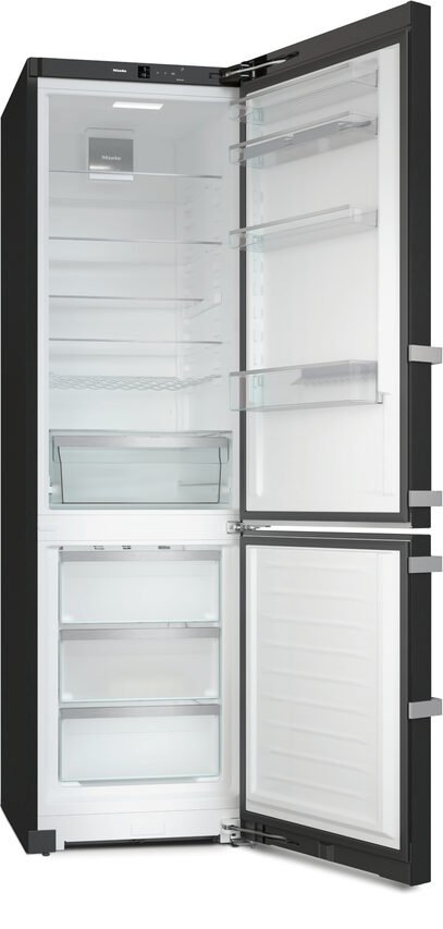 Miele 12430860 frigorifero con congelatore Libera installazione 371 L Nero Classe A