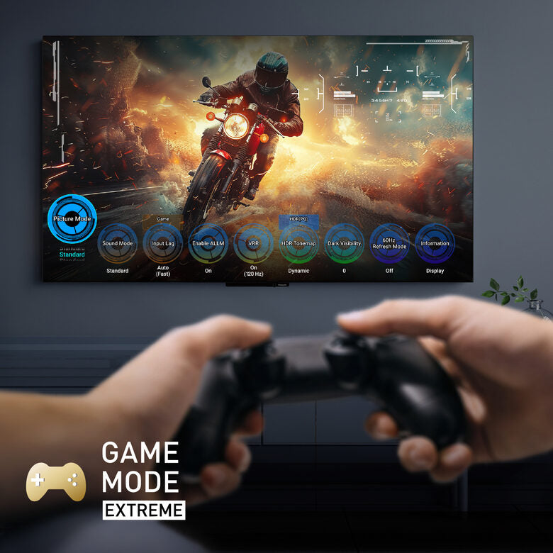 Panasonic TV-55Z80AEZ Televisione Smart TV 55 Pollici Oled 4K Ultra Hd Wi-fi Nero