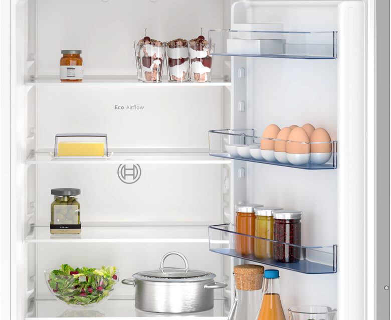 Bosch Serie 2 KIN965SE0 frigorifero con congelatore Da incasso 290 L E Bianco
