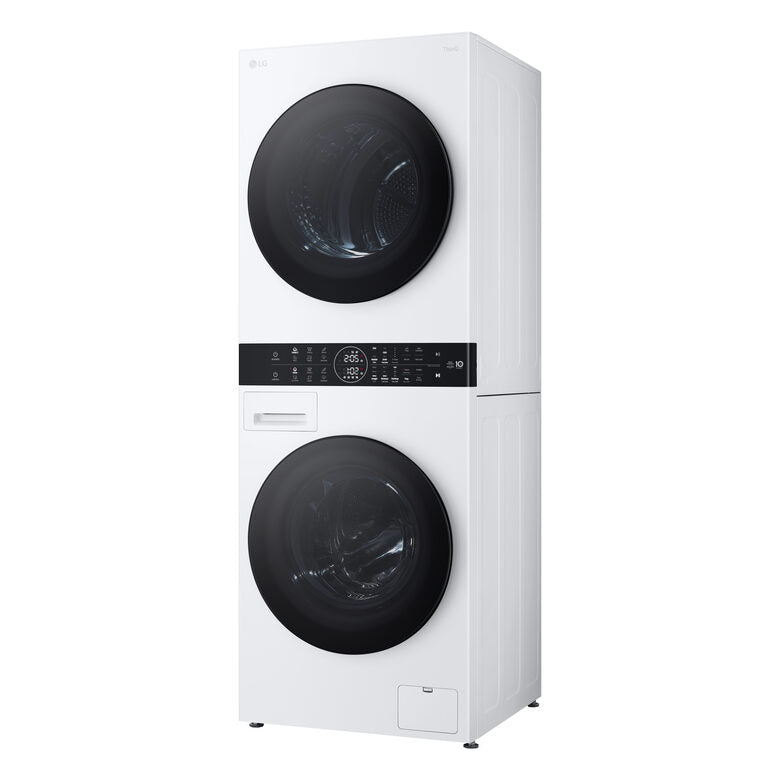 LG WashTower WT1210WWF Colonna Bucato 12/10kg AI DD, Classe A, Pannello unificato