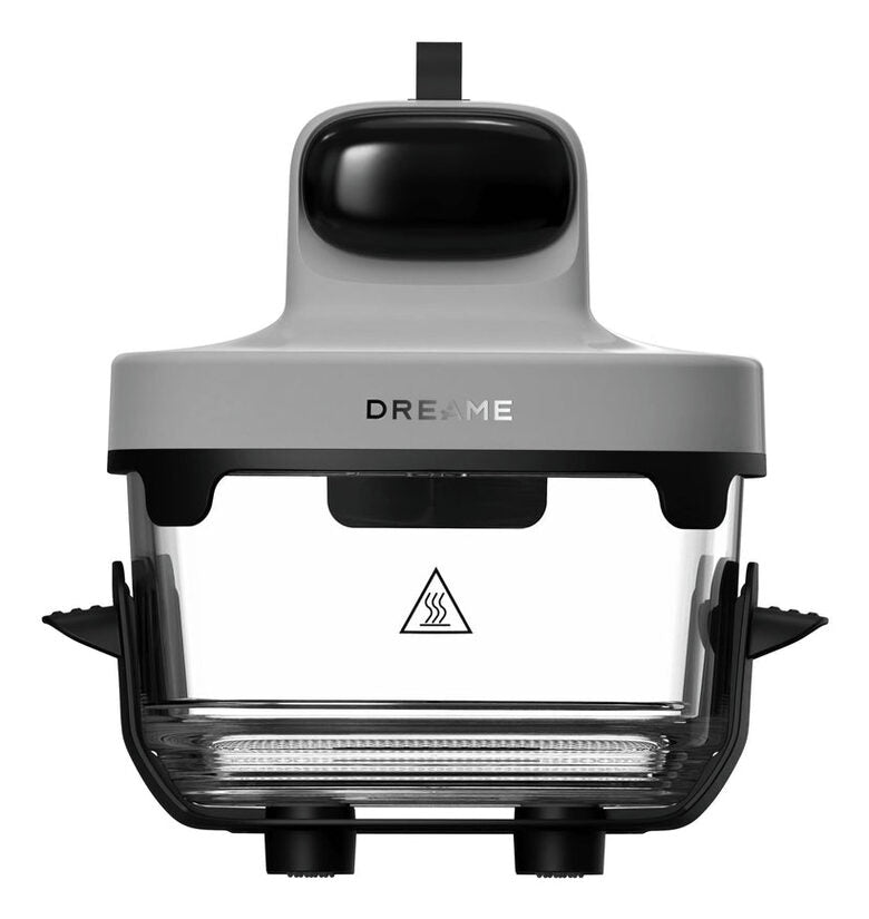 Dreame Tasti Singolo Indipendente 1500 W Friggitrice ad aria calda Nero, Trasparente, Bianco