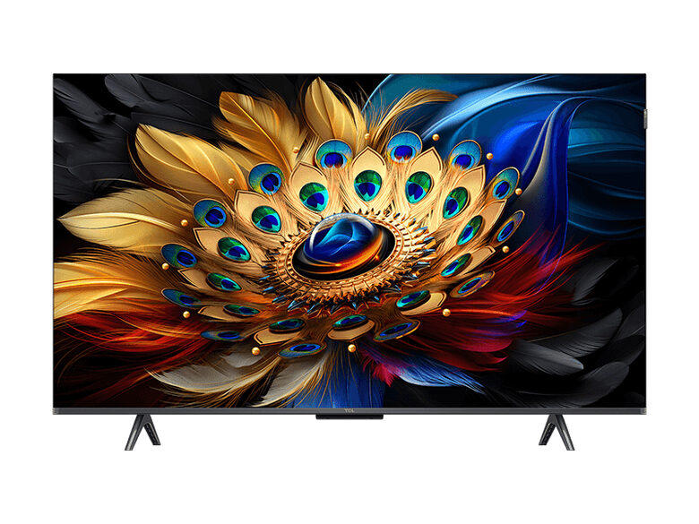 TCL 43C655 Televisione Smart TV 43 Pollici Qled 4K Serie C6 Dolby Vision Atmos Google TV