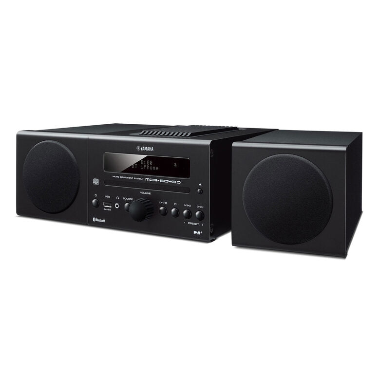 Yamaha MCR-B043D Microsistema audio per la casa 30 W Nero