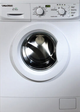 SanGiorgio SES610D lavatrice Caricamento frontale 6 kg 1000 Giri/min C Bianco