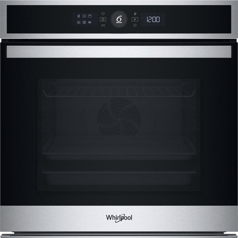 Whirlpool WOI4IS8PM0SXA Forno multifunzione Inox 17 funzioni Pizza310° Cook4 Steam+ classe A+ 73Lt, Pirolisi + Idrolisi